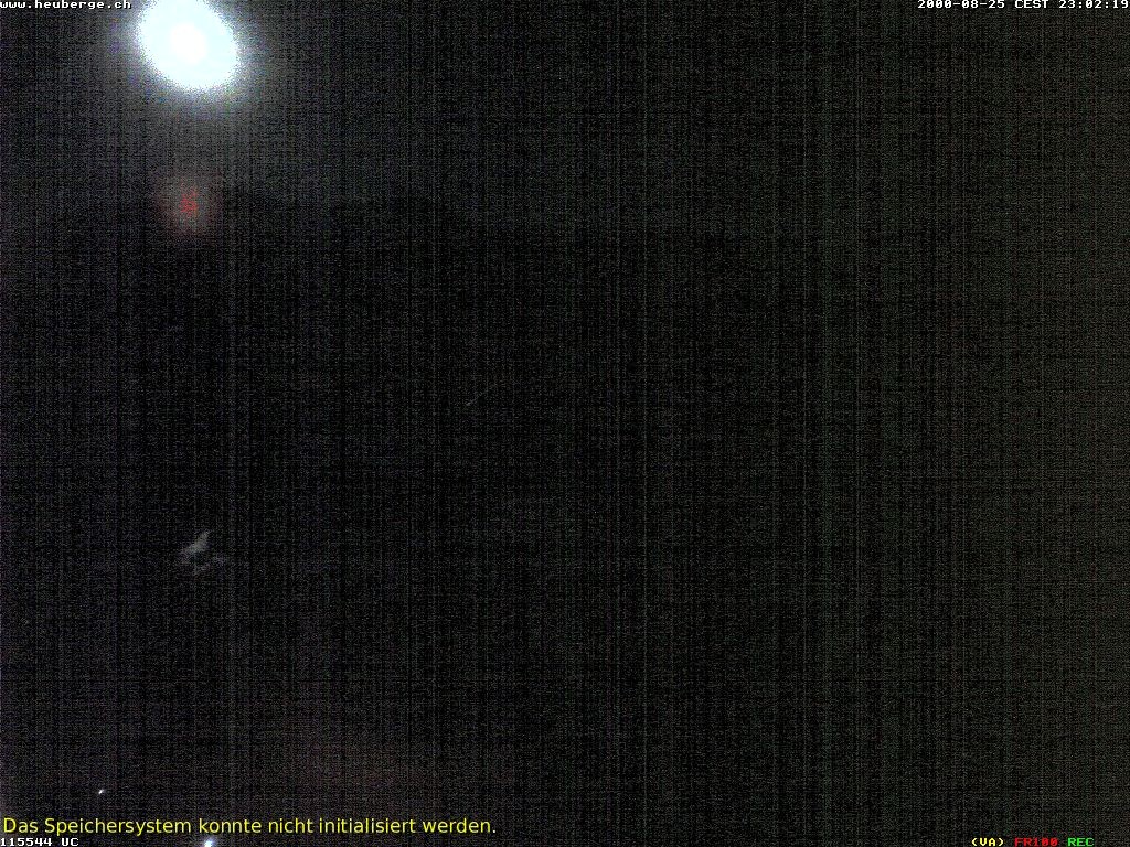 Archiv Foto Webcam Berghaus Arflina / Heuberge