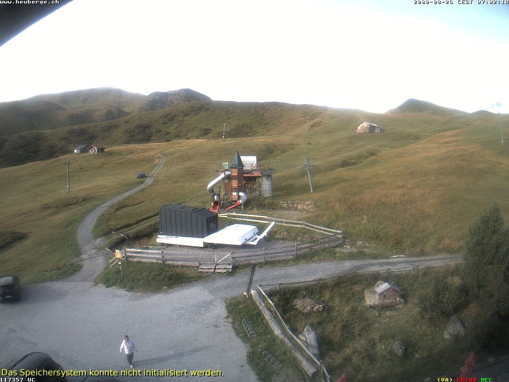 Archiv Foto Webcam Berghaus Arflina / Heuberge