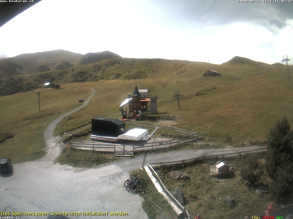 Archiv Foto Webcam Berghaus Arflina / Heuberge