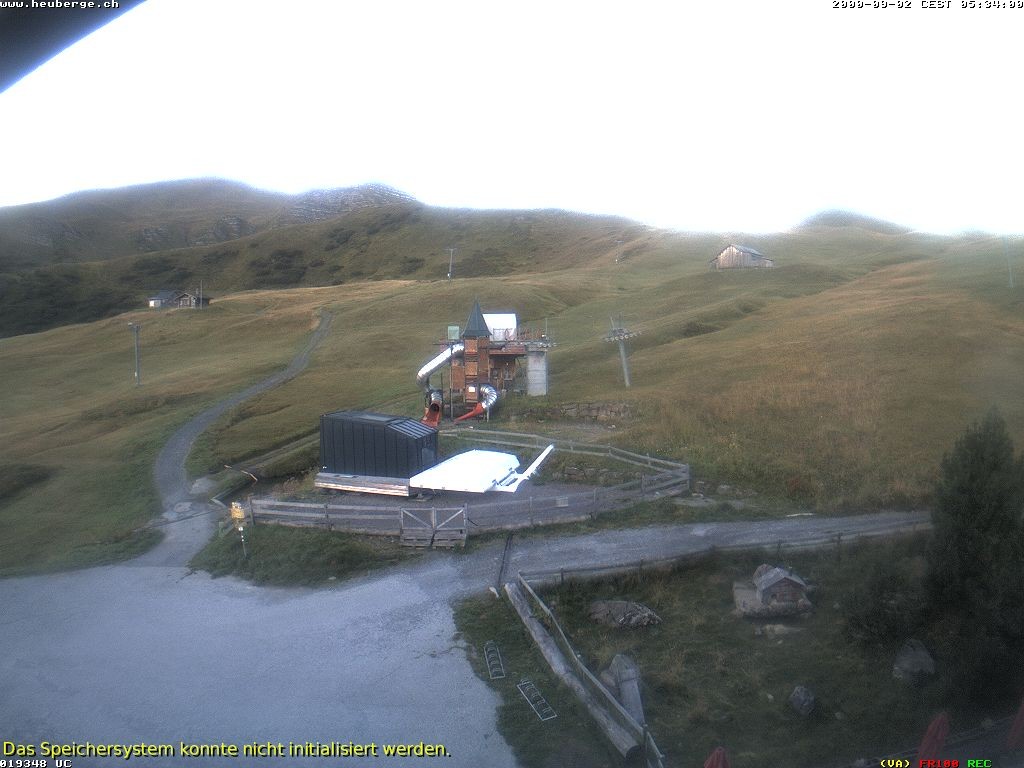 Archiv Foto Webcam Berghaus Arflina / Heuberge
