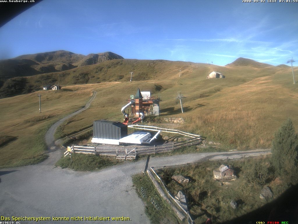 Archiv Foto Webcam Berghaus Arflina / Heuberge