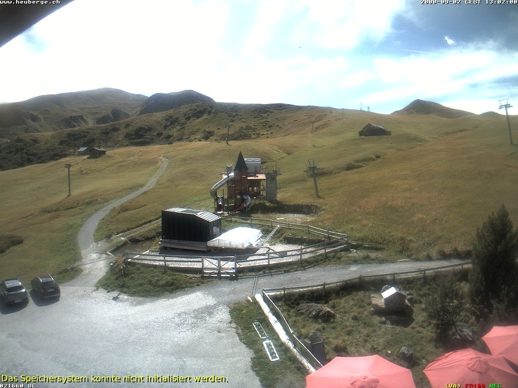 Archiv Foto Webcam Berghaus Arflina / Heuberge