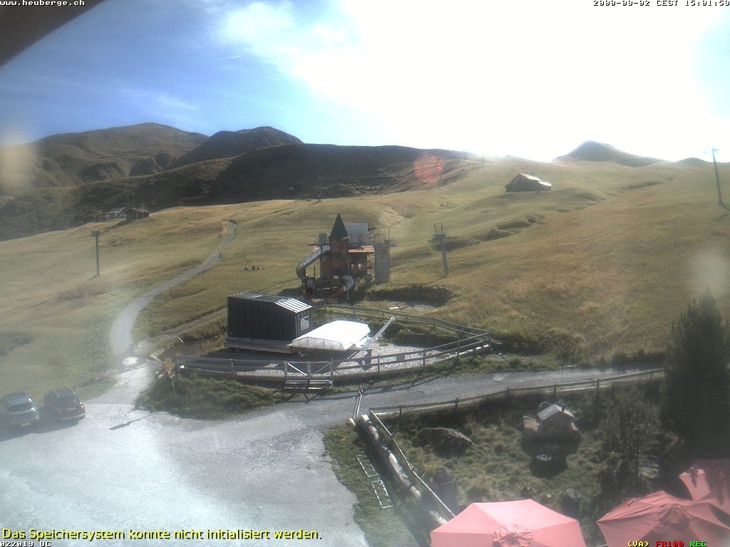 Archiv Foto Webcam Berghaus Arflina / Heuberge