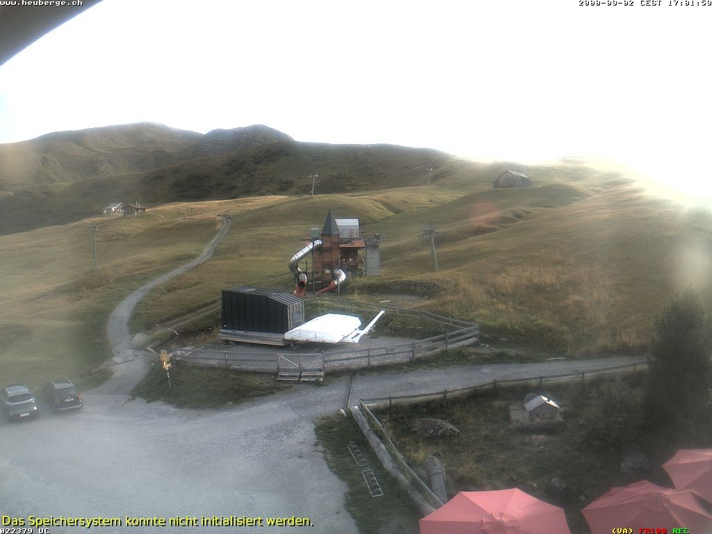 Archiv Foto Webcam Berghaus Arflina / Heuberge