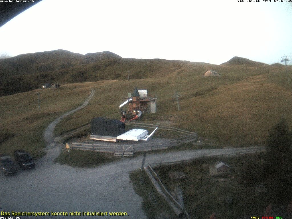 Archiv Foto Webcam Berghaus Arflina / Heuberge