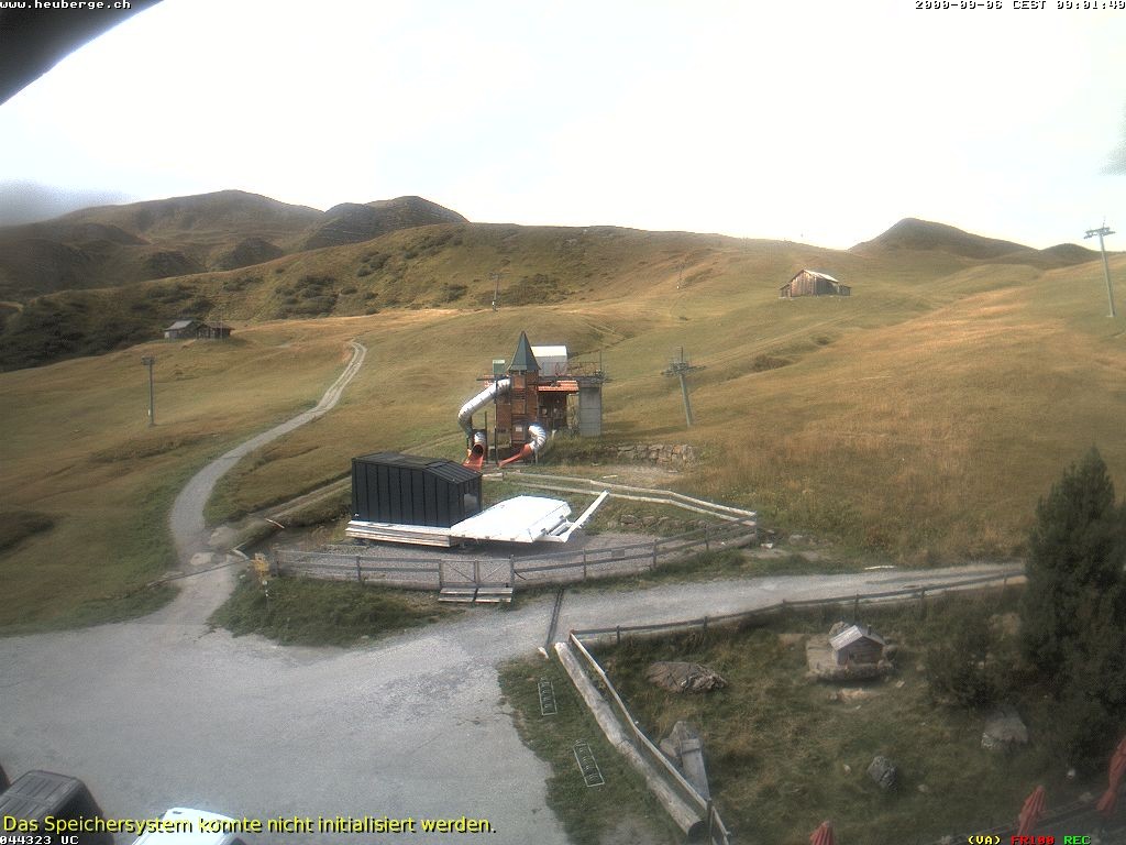 Archiv Foto Webcam Berghaus Arflina / Heuberge
