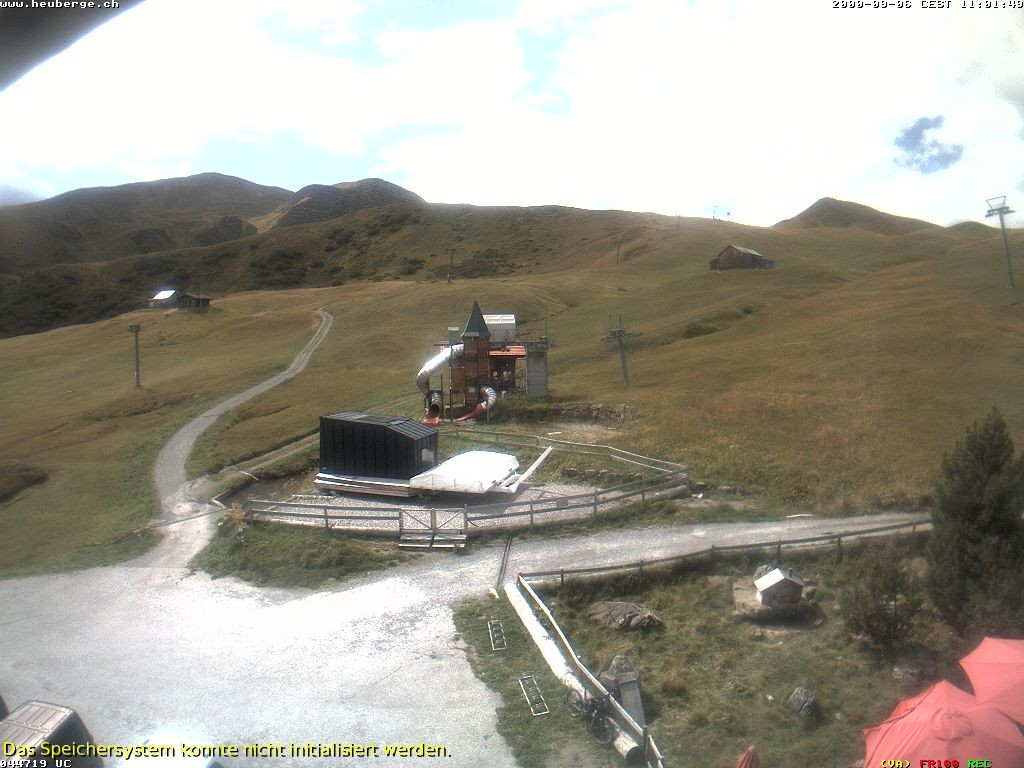 Archiv Foto Webcam Berghaus Arflina / Heuberge