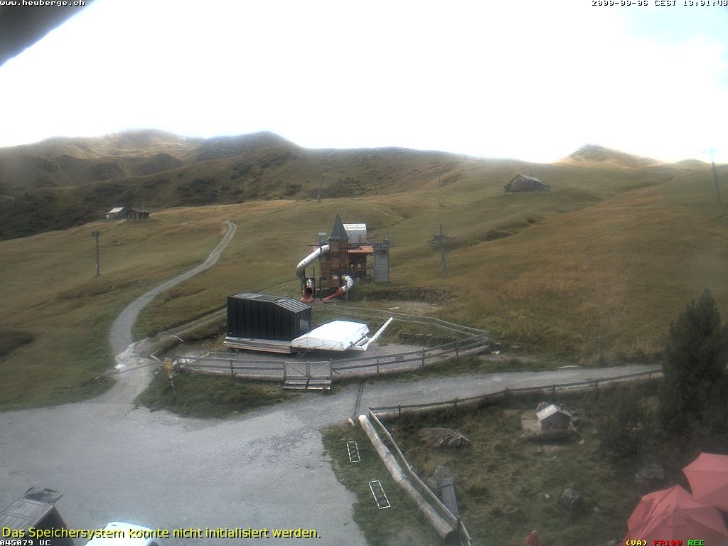 Archiv Foto Webcam Berghaus Arflina / Heuberge