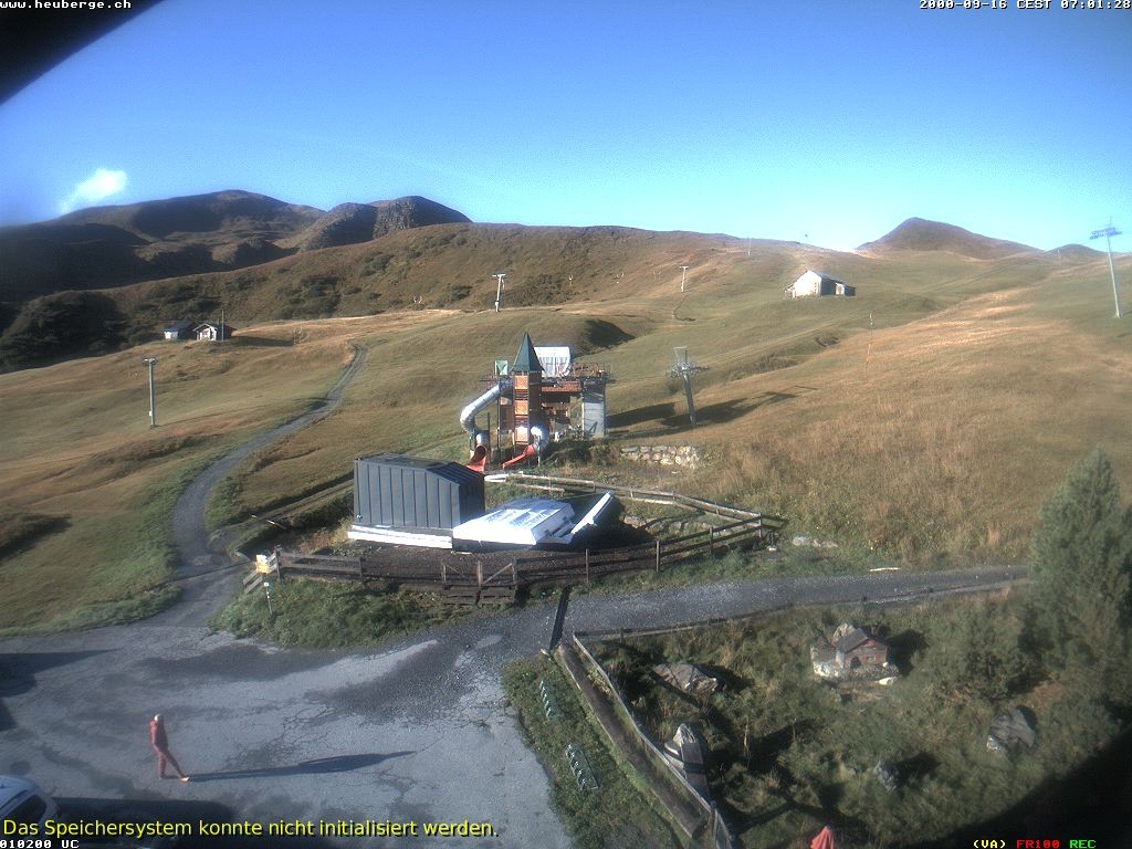 Archiv Foto Webcam Berghaus Arflina / Heuberge