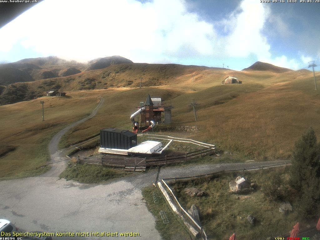 Archiv Foto Webcam Berghaus Arflina / Heuberge