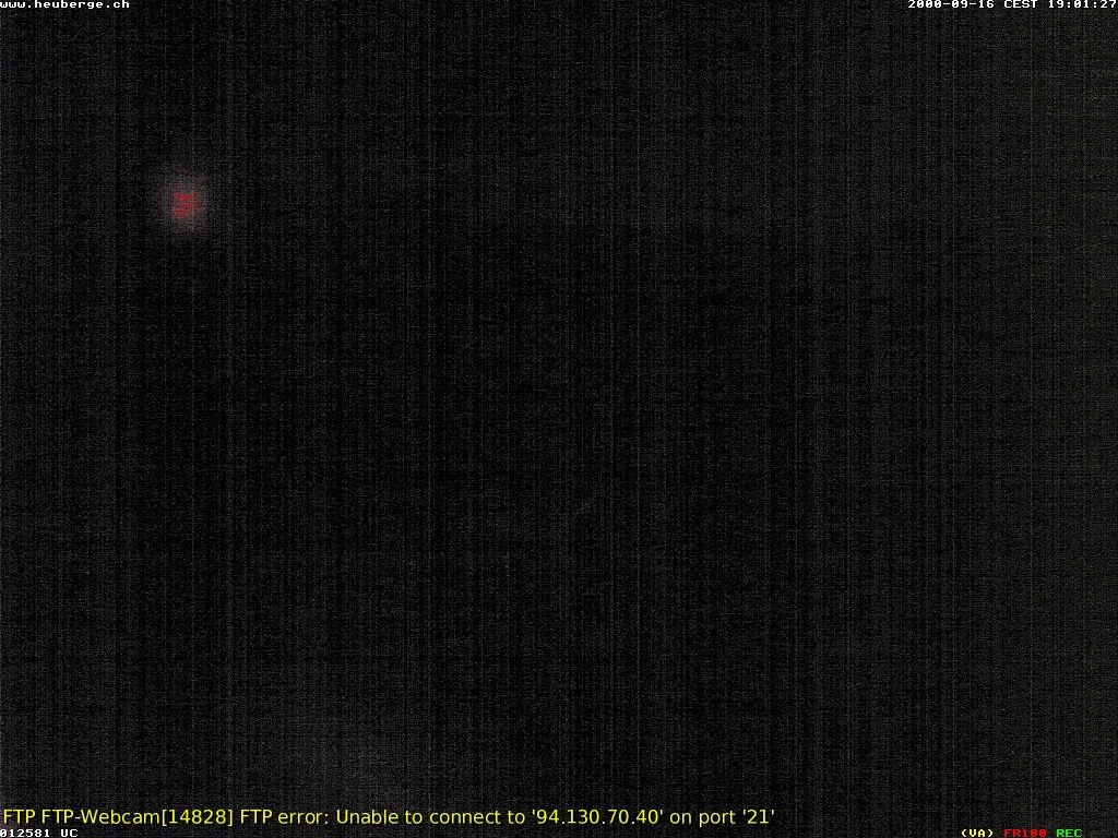 Archiv Foto Webcam Berghaus Arflina / Heuberge
