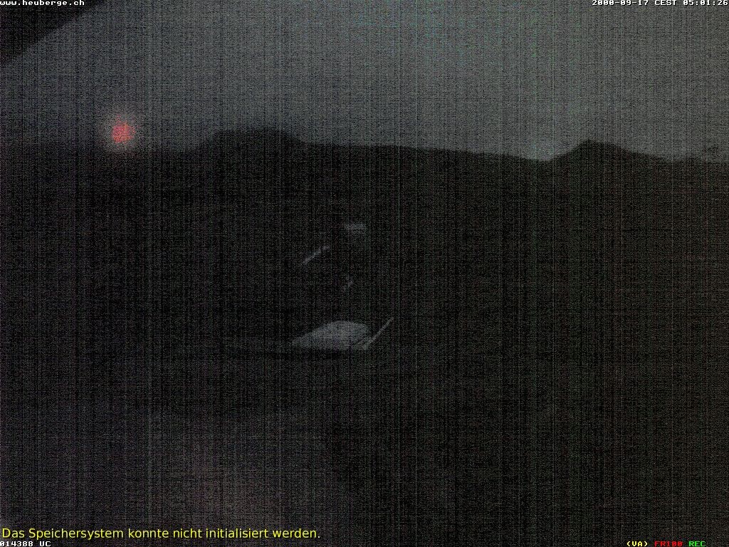 Archiv Foto Webcam Berghaus Arflina / Heuberge