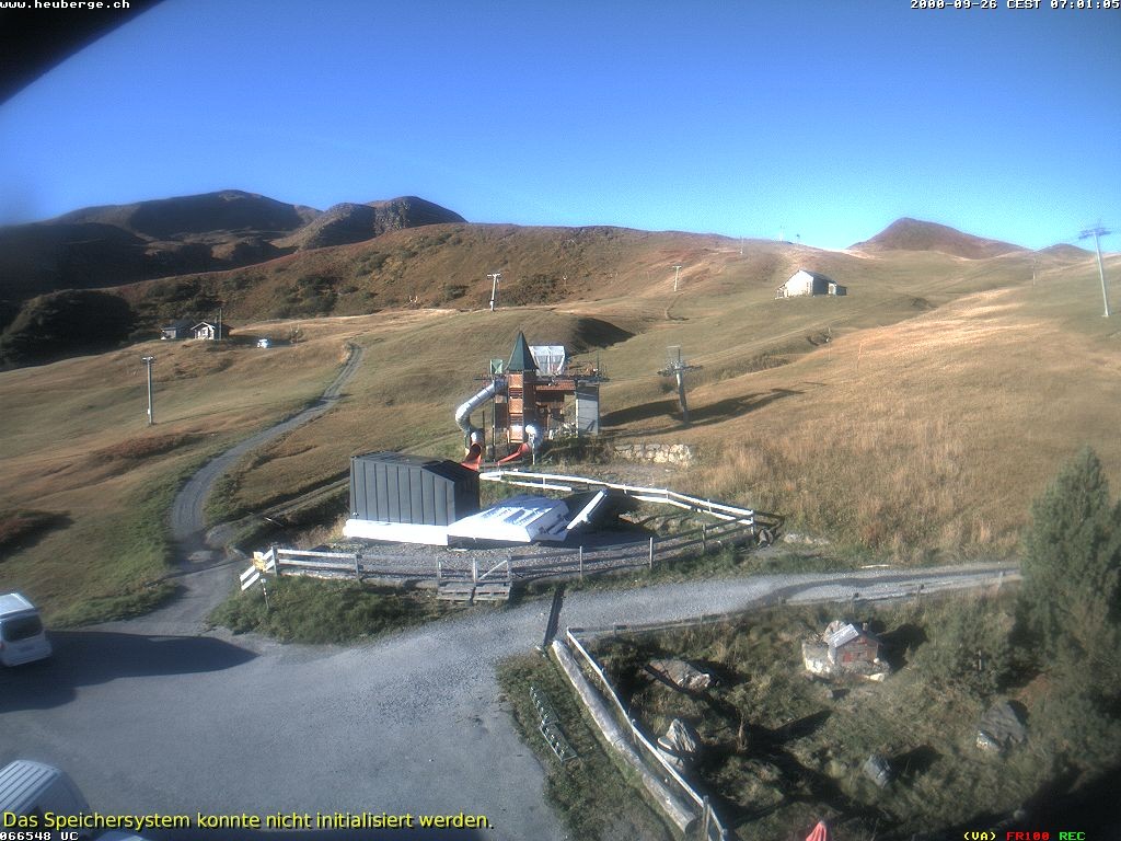 Archiv Foto Webcam Berghaus Arflina / Heuberge