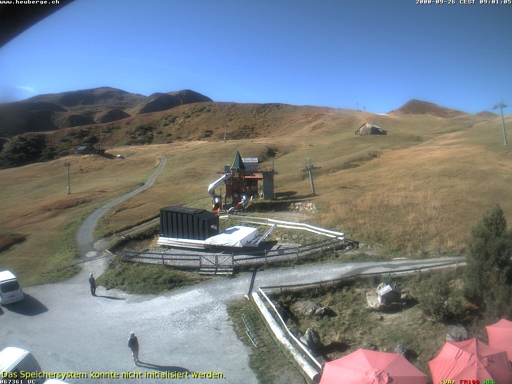 Archiv Foto Webcam Berghaus Arflina / Heuberge
