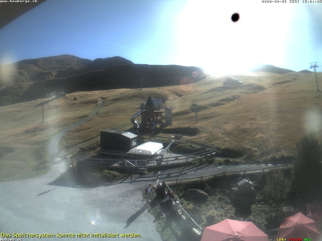 Archiv Foto Webcam Berghaus Arflina / Heuberge