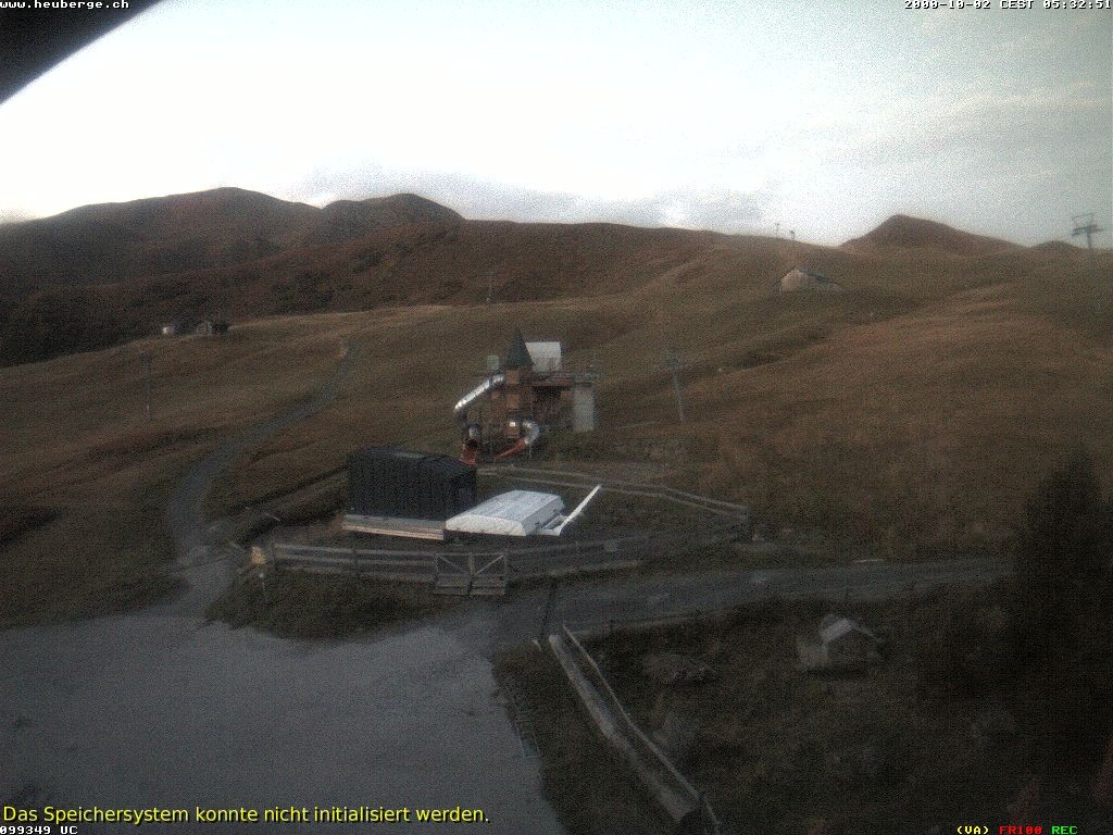 Archiv Foto Webcam Berghaus Arflina / Heuberge