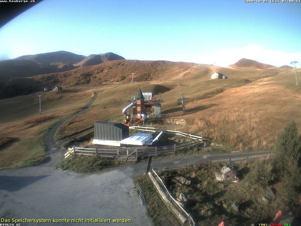 Archiv Foto Webcam Berghaus Arflina / Heuberge