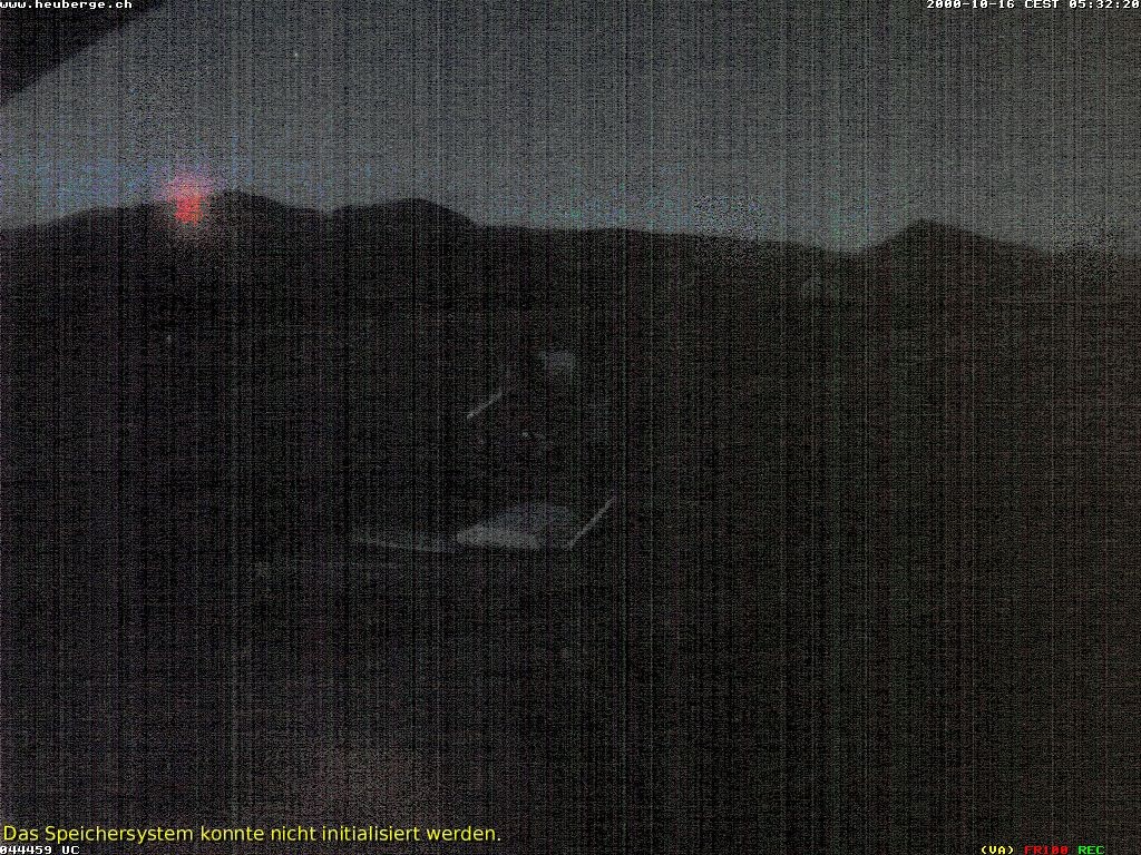 Archiv Foto Webcam Berghaus Arflina / Heuberge