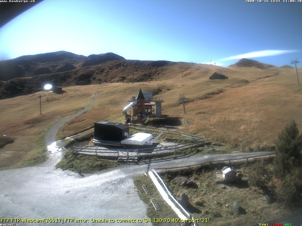Archiv Foto Webcam Berghaus Arflina / Heuberge