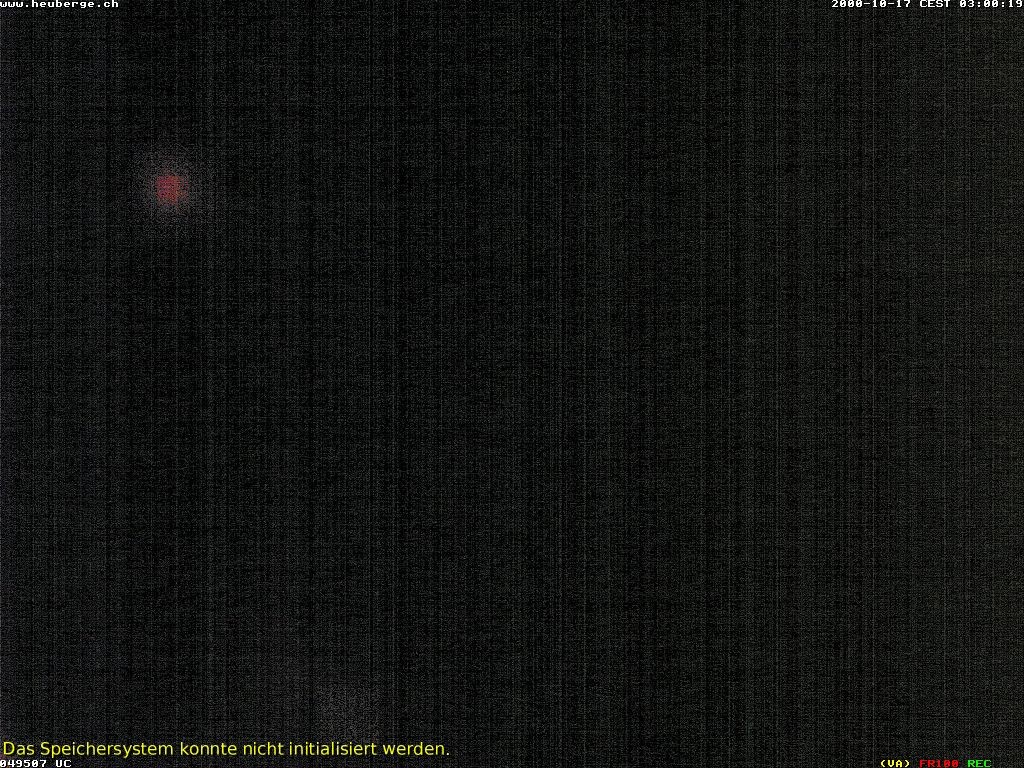 Archiv Foto Webcam Berghaus Arflina / Heuberge