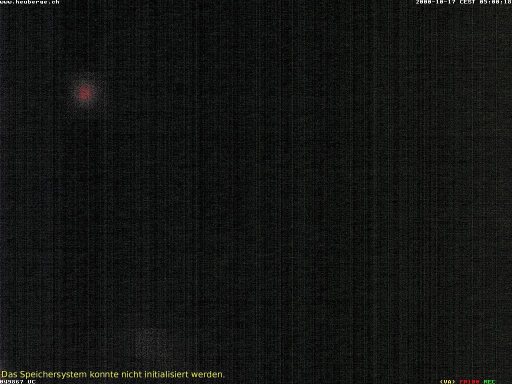 Archiv Foto Webcam Berghaus Arflina / Heuberge