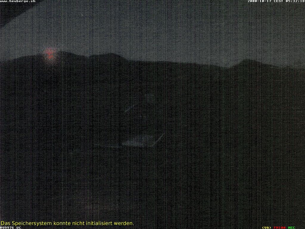Archiv Foto Webcam Berghaus Arflina / Heuberge