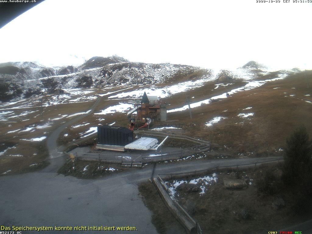 Archiv Foto Webcam Berghaus Arflina / Heuberge