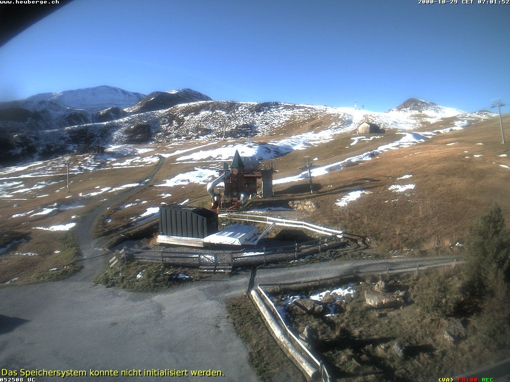 Archiv Foto Webcam Berghaus Arflina / Heuberge