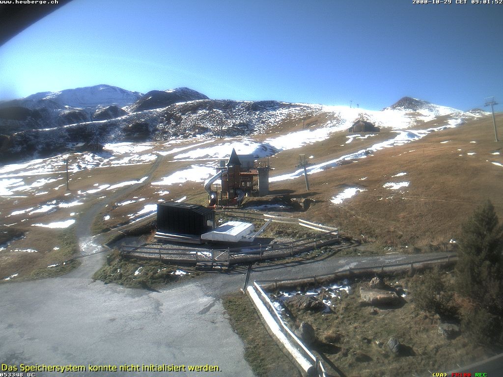 Archiv Foto Webcam Berghaus Arflina / Heuberge
