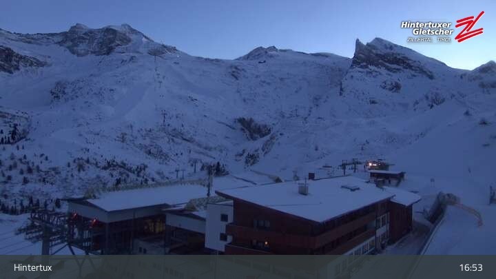 Archiv Foto Webcam Hintertuxer Gletscher: Sommerberg