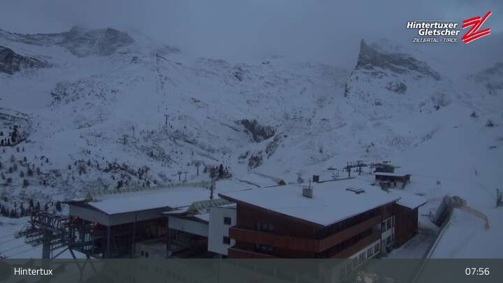 Archiv Foto Webcam Hintertuxer Gletscher: Sommerberg