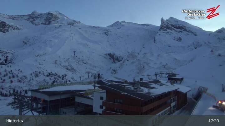 Archiv Foto Webcam Hintertuxer Gletscher: Sommerberg