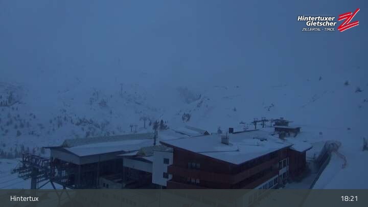 Archiv Foto Webcam Hintertuxer Gletscher: Sommerberg