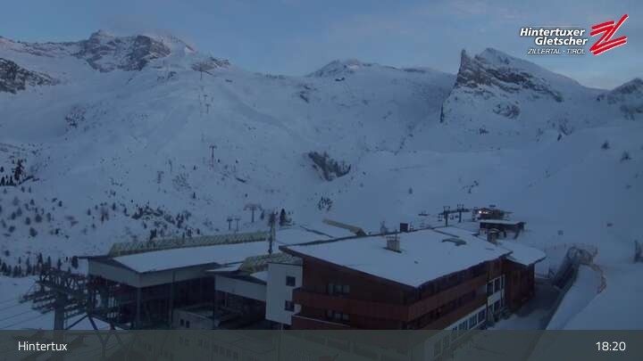 Archiv Foto Webcam Hintertuxer Gletscher: Sommerberg