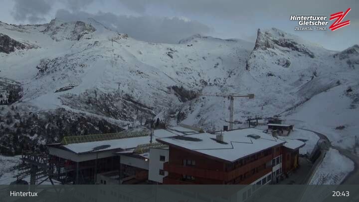 Archiv Foto Webcam Hintertuxer Gletscher: Sommerberg