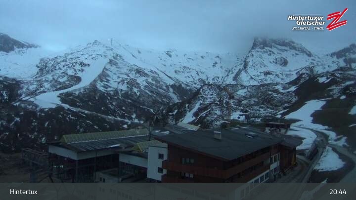Archiv Foto Webcam Hintertuxer Gletscher: Sommerberg