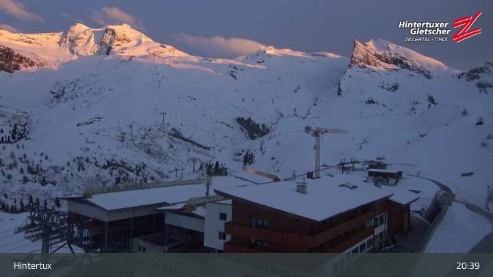 Archiv Foto Webcam Hintertuxer Gletscher: Sommerberg