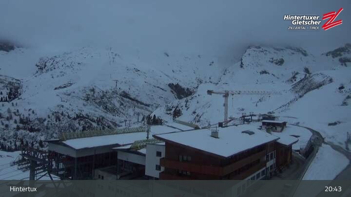 Archiv Foto Webcam Hintertuxer Gletscher: Sommerberg