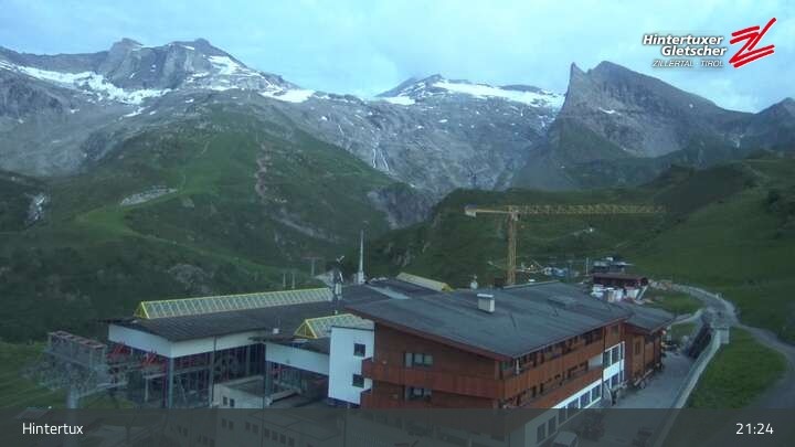 Archiv Foto Webcam Hintertuxer Gletscher: Sommerberg