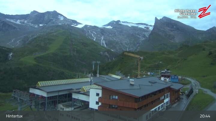 Archiv Foto Webcam Hintertuxer Gletscher: Sommerberg