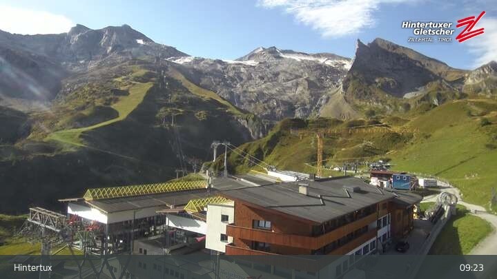 Archiv Foto Webcam Hintertuxer Gletscher: Sommerberg