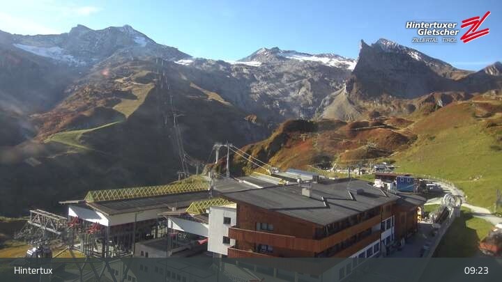 Archiv Foto Webcam Hintertuxer Gletscher: Sommerberg
