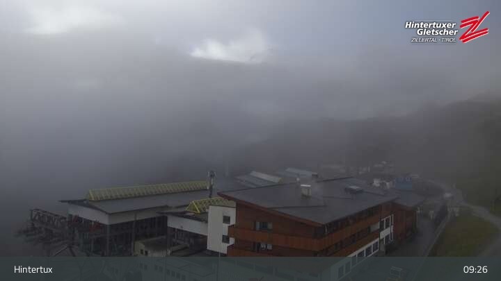 Archiv Foto Webcam Hintertuxer Gletscher: Sommerberg
