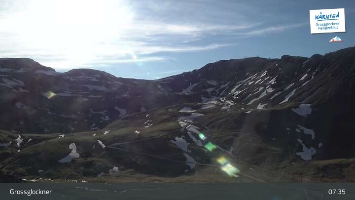 Archiv Foto Webcam Heiligenblut - Großglockner (Fallbichl)