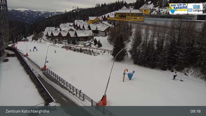 Archiv Foto Webcam Rennweg: Zentrum Katschberghöhe