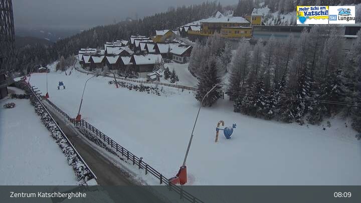 Archiv Foto Webcam Rennweg: Zentrum Katschberghöhe