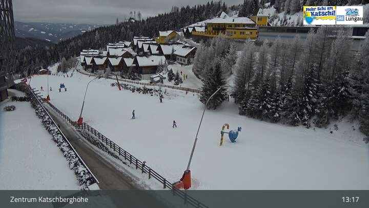 Archiv Foto Webcam Rennweg: Zentrum Katschberghöhe