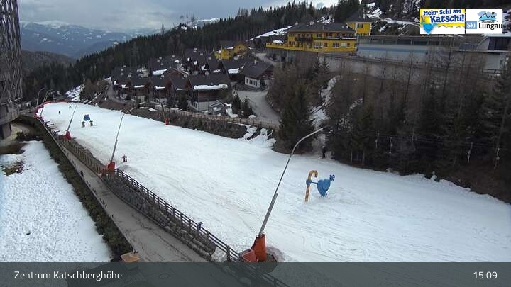 Archiv Foto Webcam Rennweg: Zentrum Katschberghöhe