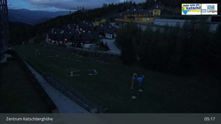 Archiv Foto Webcam Rennweg: Zentrum Katschberghöhe
