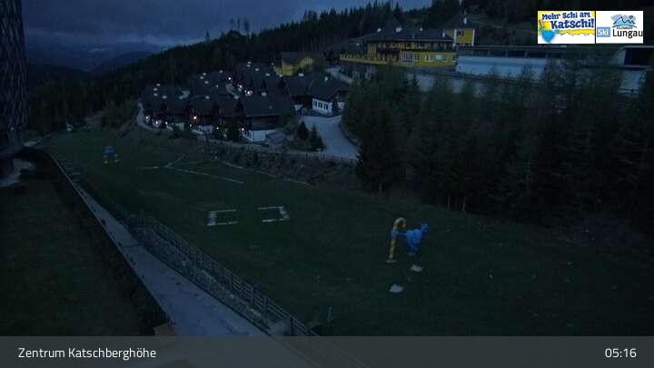 Archiv Foto Webcam Rennweg: Zentrum Katschberghöhe